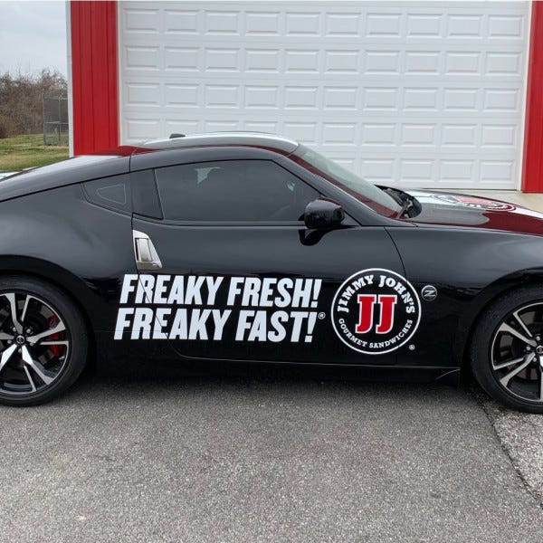 Jimmy John\'s Car Graphics 1