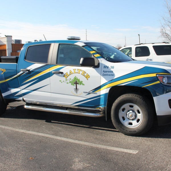 Halter Tree Vehicle Wrap
