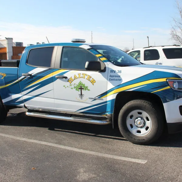 Halter Tree Vehicle Wrap