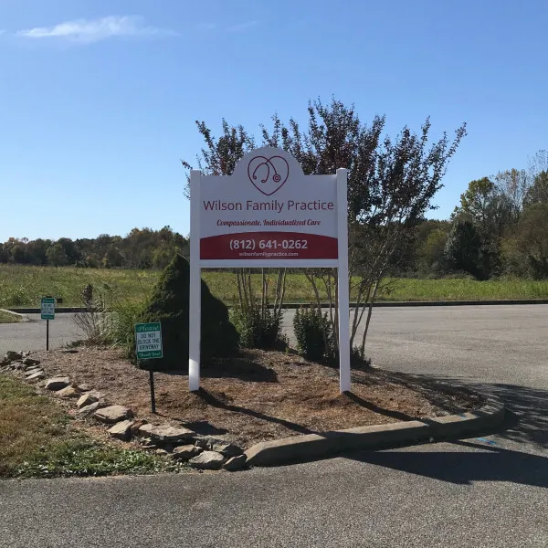 Wilson Family Practice Sign