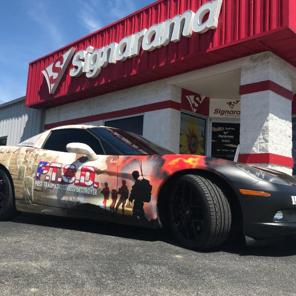 Corvette Car Wrap