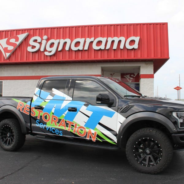 JMT Restoration Vehicle Wrap