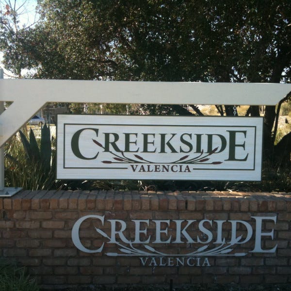 HDU Sign Creekside