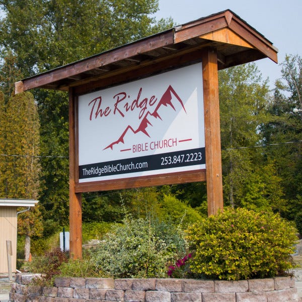 Standalone Panel post Sign by Signarama Puyallup, Jaymark Sign