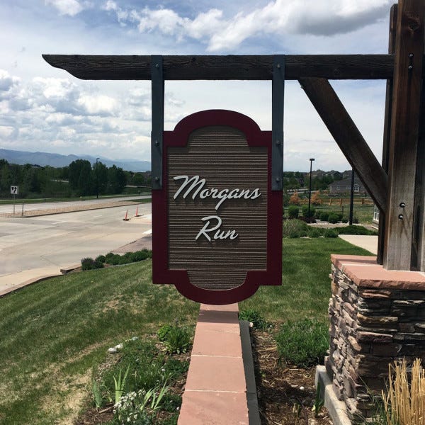 Morgans Run Monument