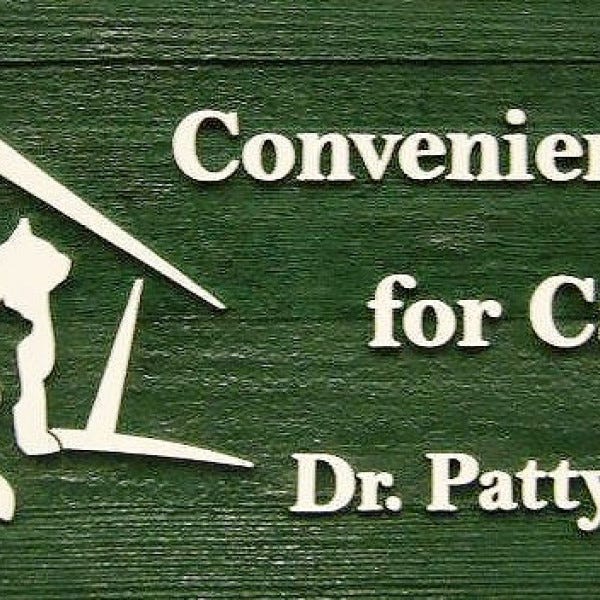 Convient Care For Cats Sign