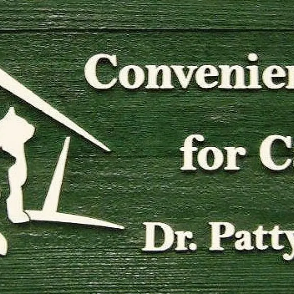 Convient Care For Cats Sign