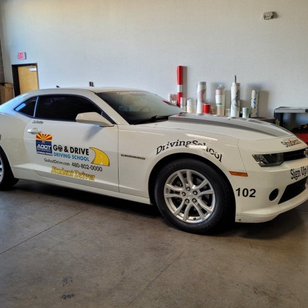 Vehicle Graphics- Go & Drive Driving School