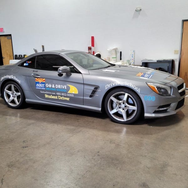 Vehicle Graphics- Go & Drive Driving School
