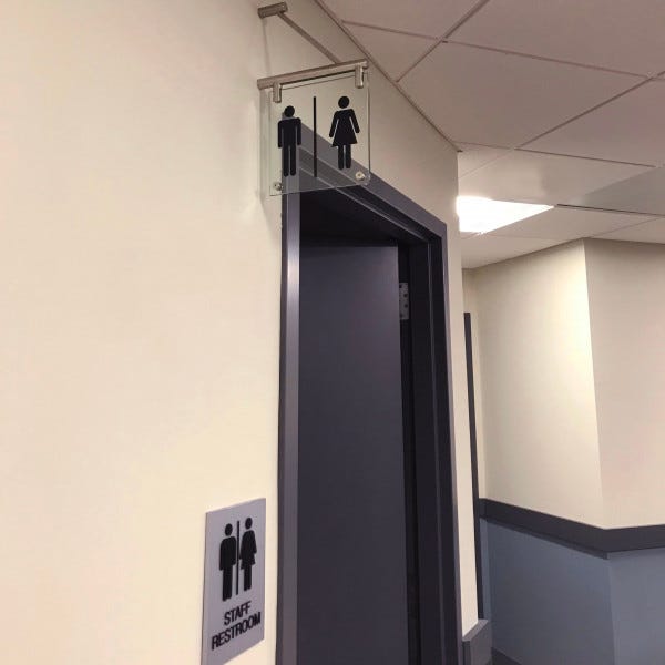 ADA Restroom Sign