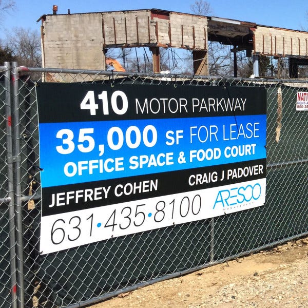 Temporary Construction Sign