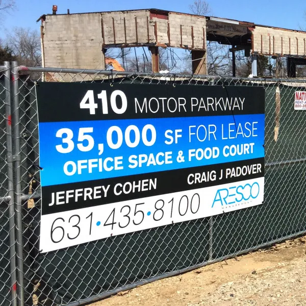 Temporary Construction Sign