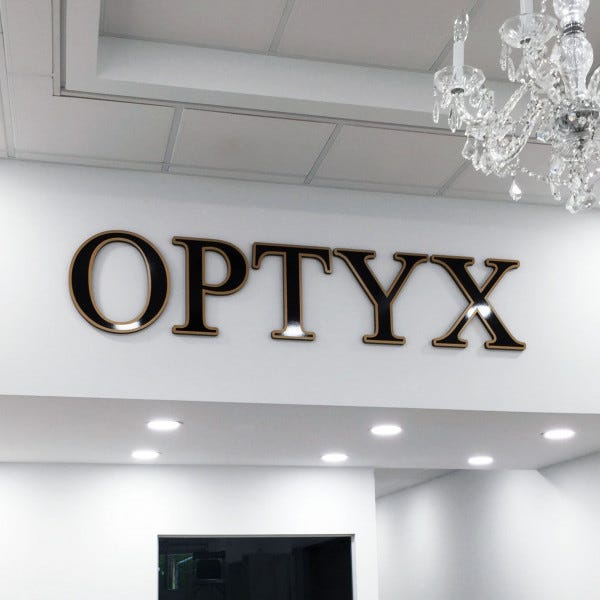Architectural Pin Letters