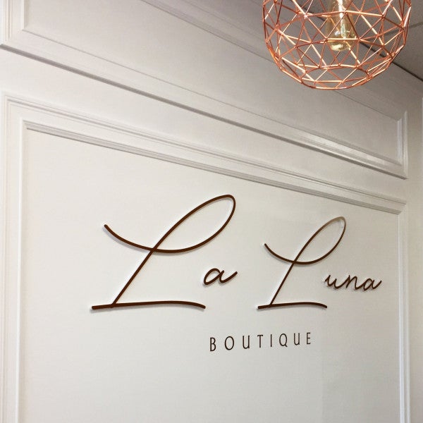 Architectural Pin Letters