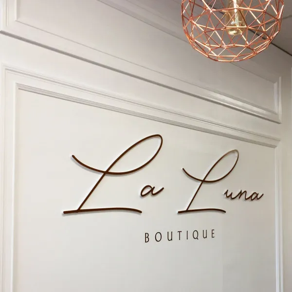 Architectural Pin Letters