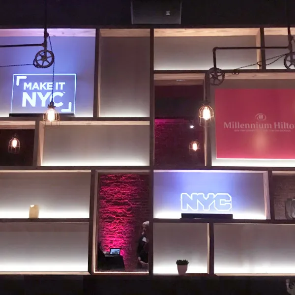 Illuminated Table Top Event Logos