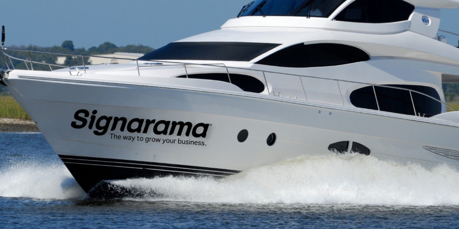 Boat Wraps & Graphics