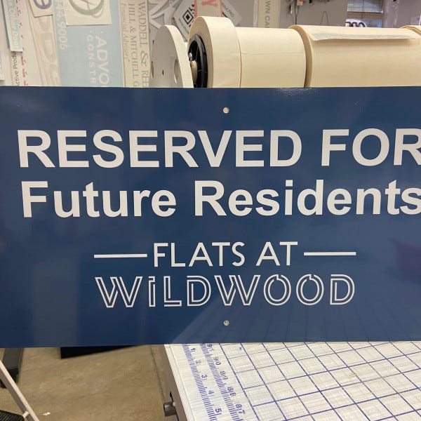 Custom Resident Parking Sign Signarama Liberty MO