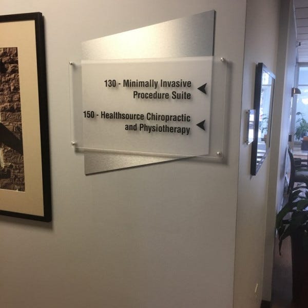 Way Finding Suite Signage