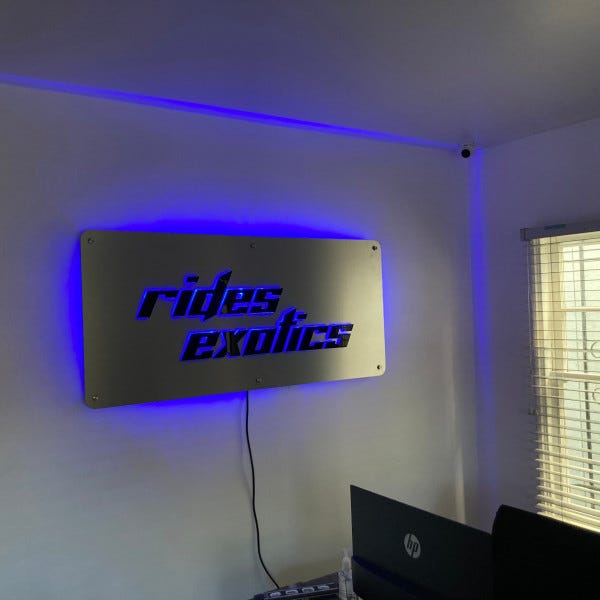 Color Changing Light Backlit