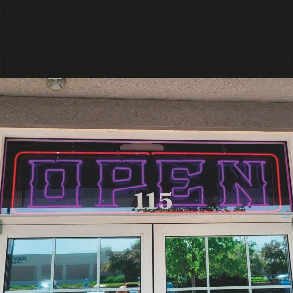 To The Grave Neon Sign