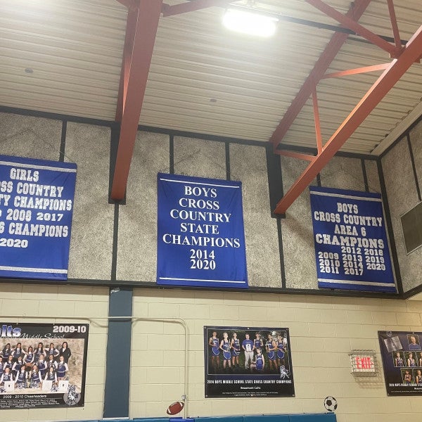 Beaumont Middle School Banners