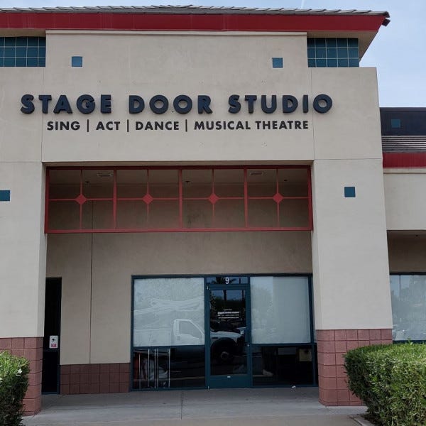 Building Sign-Stage Door Studio