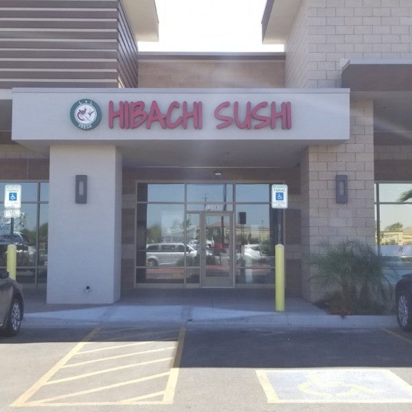 Building Sign-L & L Fresh Hibachi Sushi 