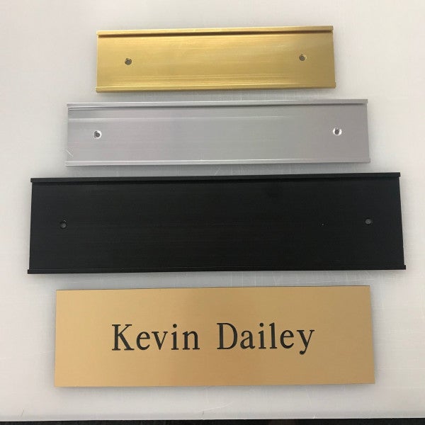 Engraved Plate Wall Holders