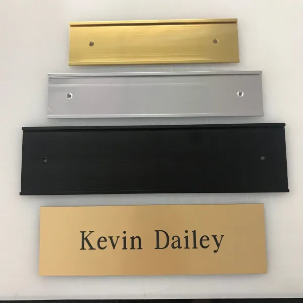 Engraved Plate Wall Holders