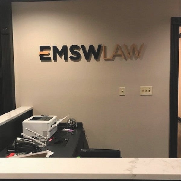 EMSW Law PVC Letters