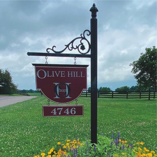 Olive Hill Extira Sign
