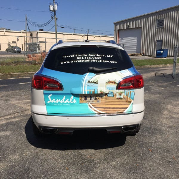 Vehicle Wrap 4, Signarama, Mobile, AL