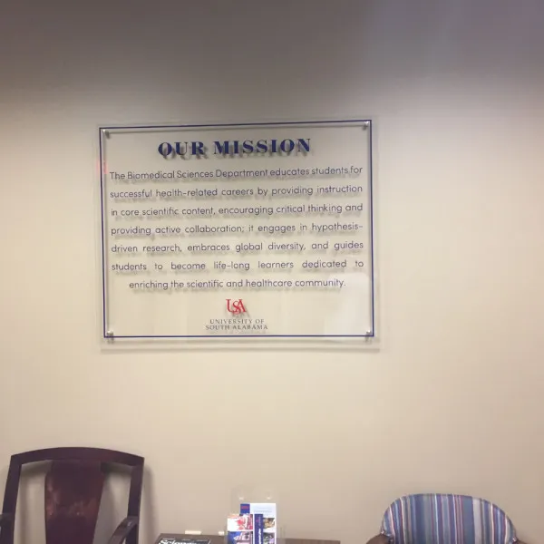 Acrylic Sign, Signarama, Mobile, AL
