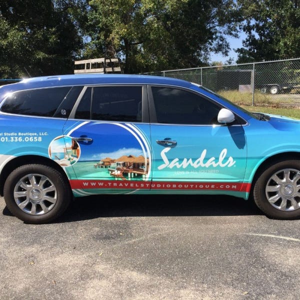 Vehicle Wrap 3, Signarama, Mobile, AL