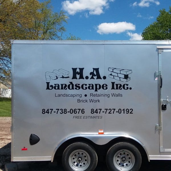 Signarama Libertyville - Vehicle Graphics - HA Landsaping