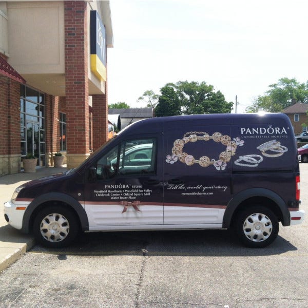 Signarama Libertyville - Vehicle Wrap - Rolland\'s Jewelers