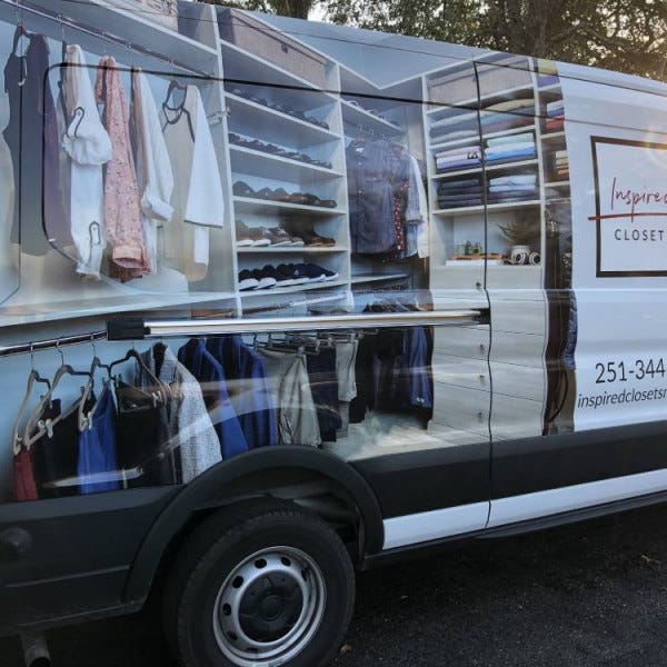 Inspired Closets, Signarama, Mobile, AL