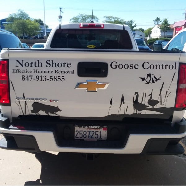 Signarama Libertyville - Vehicle Graphics - North Shore Goose Control
