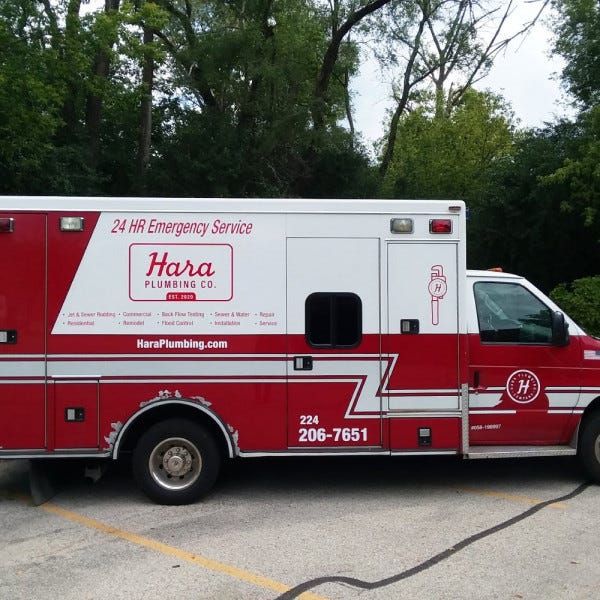 Signarama Libertyville - Vehicle Graphics - Hara Plumbing