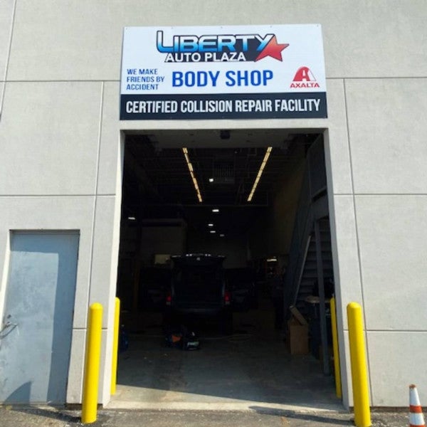 Signarama Libertyville - Building Signs - Liberty Auto Plaza