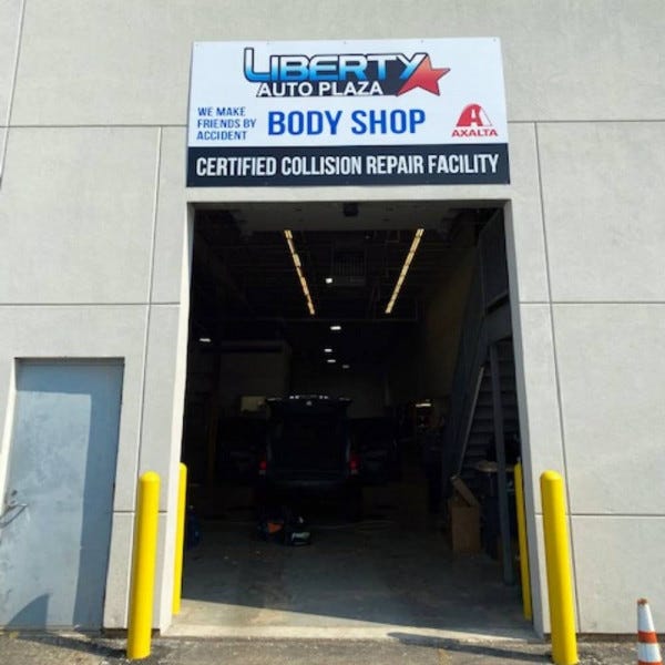 Signarama Libertyville - Building Signs - Liberty Auto Plaza