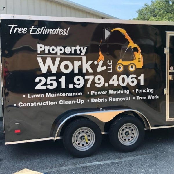 Property Works Trailer Graphics