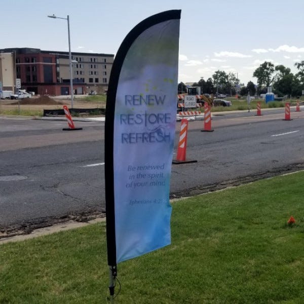 Front Range Signarama - 7ft Flag