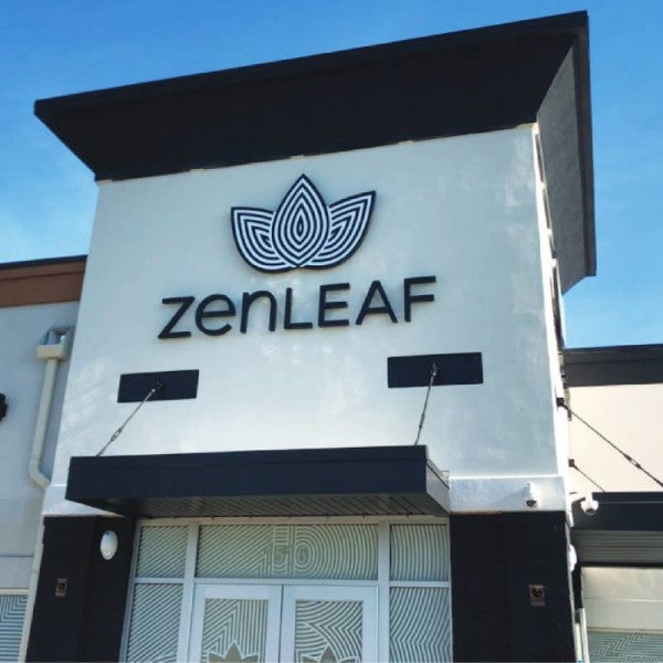 Signarama Libertyville - Channel Letters - Zen Leaf