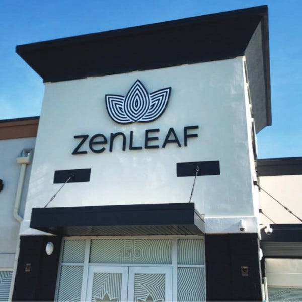 Signarama Libertyville - Channel Letters - Zen Leaf