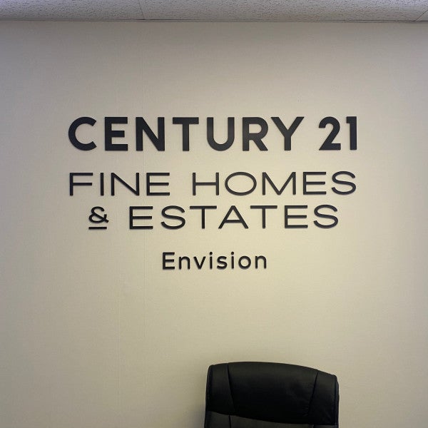 Reception Signs, Signarama DC, Century 21