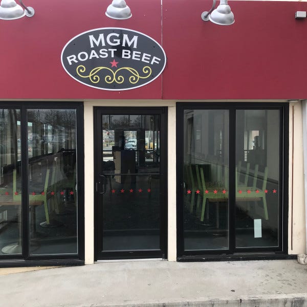 Store Front Signs, Signarama DC, MGM Roast Beef