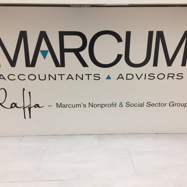 Wall Graphics, Signarama DC, Marcum