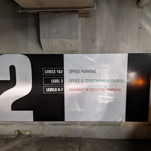 Informational Sign, Signarama Silver Spring, Equity Residential